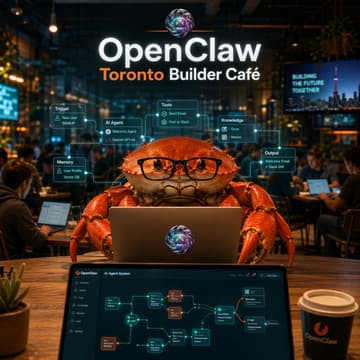 Cover Image for AI Builder Café — OpenClaw Toronto x Flowgrammer