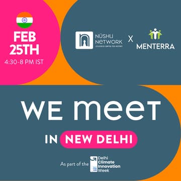 Cover Image for WE Meet in Delhi Climate Innovation Week