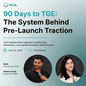 Cover Image for 90 Days to TGE: The System Behind Pre-Launch Traction