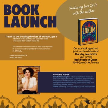 Cover Image for Book Launch: Lokum