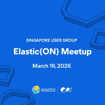Cover Image for Pre-ElasticON Meetup - Singapore!