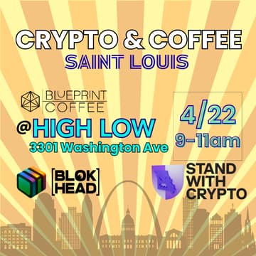 Cover Image for Crypto & Coffee by Stand With Crypto: STL