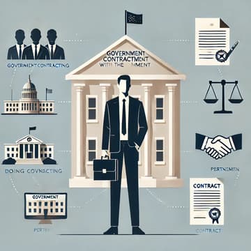 Cover Image for Government Contracting series I “Doing Business with the Government”
