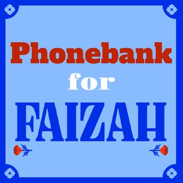 Cover Image for Phonebank for Faizah - Remote