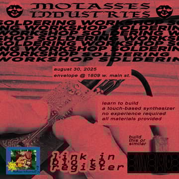 Cover Image for Soldering Workshop with Molasses Industries