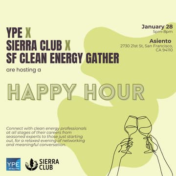 Cover Image for YPE x Sierra Club x SF Clean Energy Gather