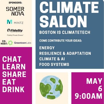 Cover Image for Climate Salon @ Boston Climate Week