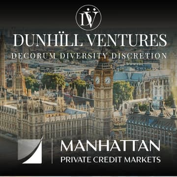 Cover Image for Dunhill Ventures Presents: Drinks & Canapés Reception With Manhattan in London