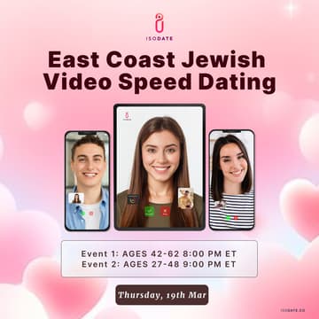 Cover Image for East Coast Jewish Video Speed Dating