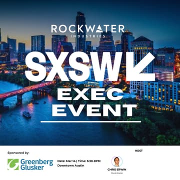 Cover Image for Creator Exec Event for SXSW | by RockWater