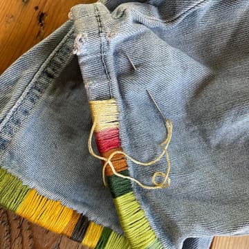 Cover Image for slow-fashion mending & swap: straight-size with lisa ha