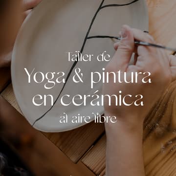 Cover Image for Taller de Yoga y Pintar cerámica