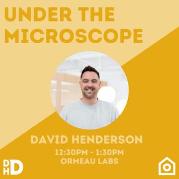 Cover Image for Under the microscope: David Henderson