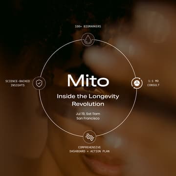 Cover Image for Inside the Longevity Revolution: A Mito Health Community Meetup