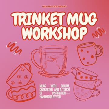 Cover Image for Trinket Mug Workshop 🌸🌀