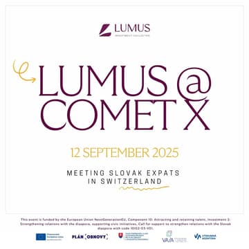 Cover Image for LUMUS x COMETX: Slovak Expats in Switzerland