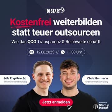 Cover Image for Kostenfrei weiterbilden statt teuer outsourcen: Wie das QCG Transparenz & Reichweite schafft