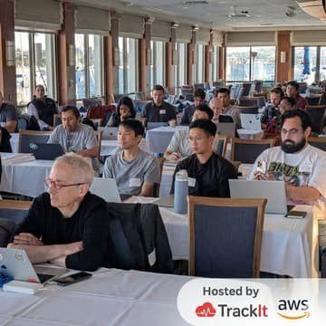 Cover Image for GenAI Model Evaluation Event Hosted By: TrackIt & AWS