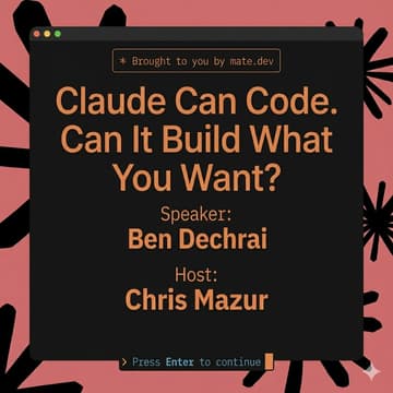 Cover Image for Claude Can Code. Can It Build What You Want?