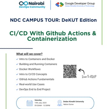 Cover Image for NDCCampusTour: DEKUT Edition
