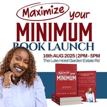 Cover Image for MAXIMIZE YOUR MINIMUM BOOK LAUNCH