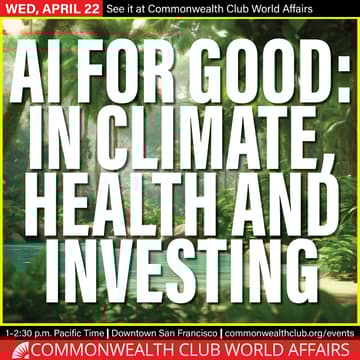 Cover Image for AI for Good: In Climate, Health and Investing