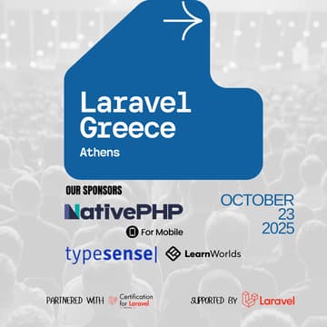 Cover Image for Laravel Greece - October 2025 (Athens)