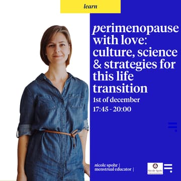 Cover Image for Perimenopause with love:Culture, science & strategies for this life transition