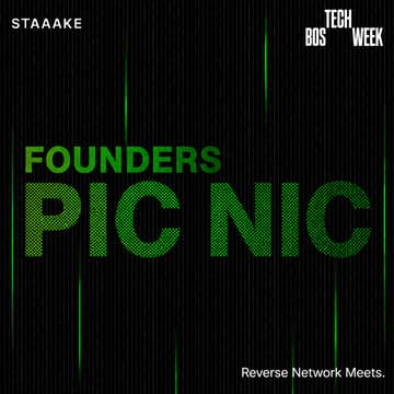 Cover Image for Founders Pic Nic - #BosTechWeek — Reverse Network Meet