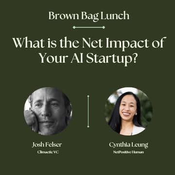 Cover Image for What’s the Net Impact of Your AI Startup?