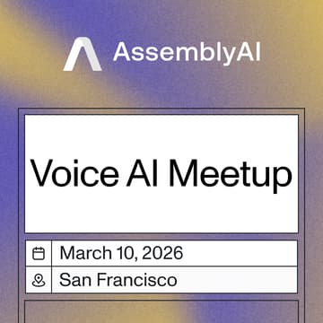 Cover Image for Voice AI Meetup: Promptable Speech Models