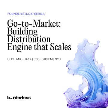 Cover Image for Go-To-Market: Building Distribution Engine that Scales