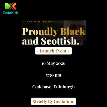 Cover Image for Proudly Black and Scottish Launch Event