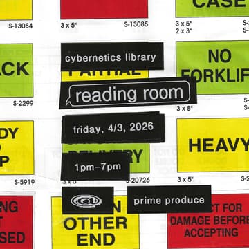 Cover Image for Cybernetics Library Reading Room 4/3