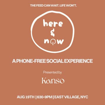 Cover Image for Here & Now: A Phone-Free Experience (NYC)
