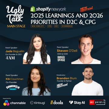 Cover Image for UGLY TALK: 2025 LEARNINGS & 2026 PRIORITIES IN D2C & CPG