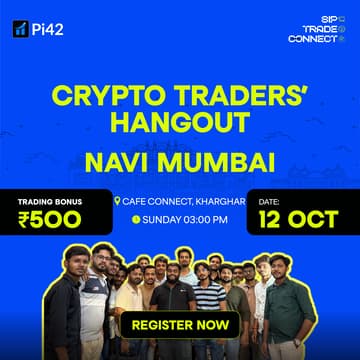 Cover Image for Pi42 Crypto Traders’ Hangout - Navi Mumbai