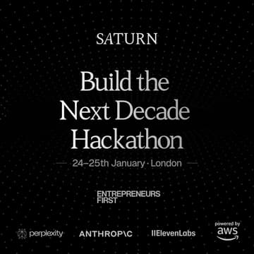 Cover Image for Saturn & EF | Build the Next Decade Hackathon