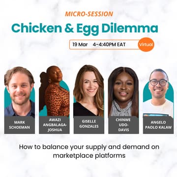 Cover Image for How to balance supply and demand on marketplace platforms