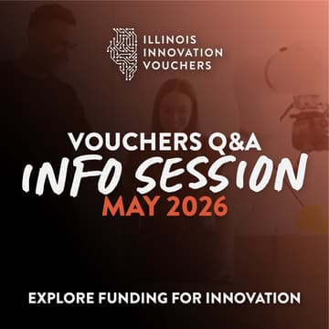 Cover Image for May Monthly Illinois Innovation Voucher Program Info Session