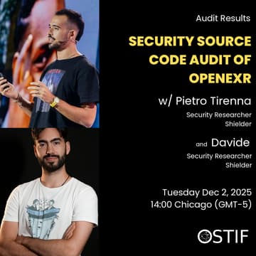 Cover Image for Security Audit of OpenEXR