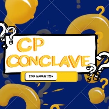 Cover Image for CP Conclave: Battle of Concepts