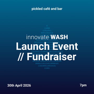 Cover Image for innovate WASH Launch Event // Fundraiser