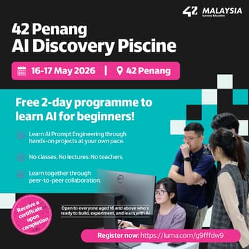 Cover Image for AI Discovery Piscine (42 Penang)
