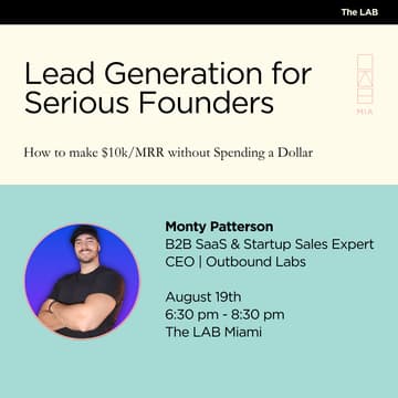 Cover Image for Lead Generation for Serious Founders: How to Make $10k/MRR Without Spending a Dollar
