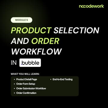 Cover Image for Module 5: Product Selection & Ordering Workflow