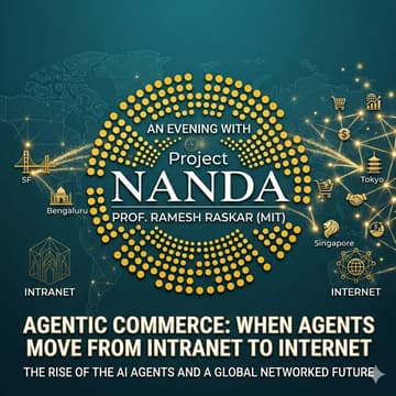 Cover Image for Agentic Commerce: When Agents move from Intranet to Internet with Prof. Raskar (MIT)