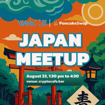 Cover Image for PancakeSwap Community event