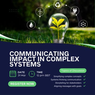 Cover Image for Communicating Impact in Complex Systems