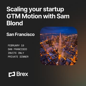 Cover Image for Scaling your startup GTM Motion with Sam Blond